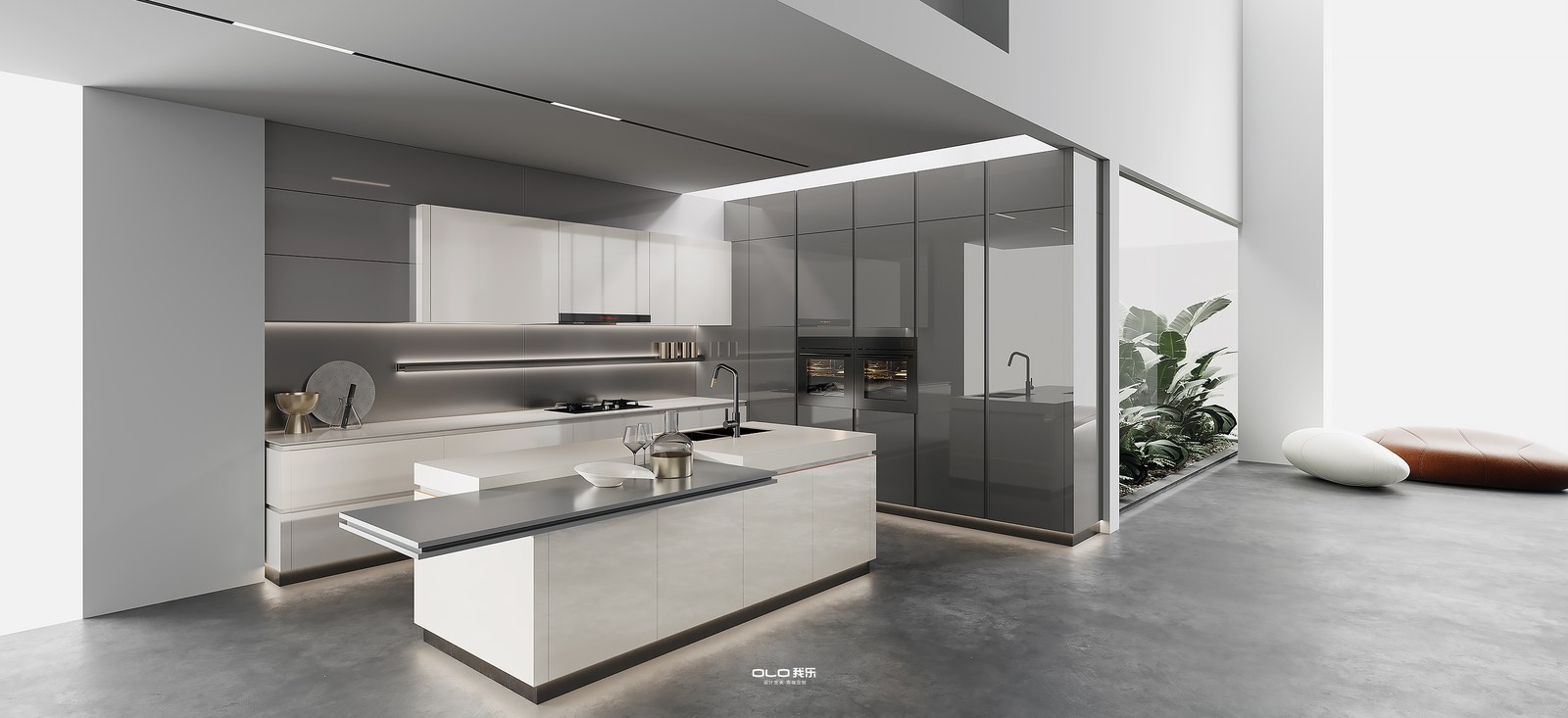 Ultra-Modern Kitchen